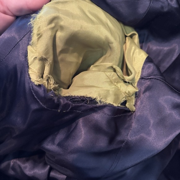 J Crew Womens Size‎ 6 Melton Wool Pea Coat Navy Blue Stadium Jacket Belted - Picture 7 of 7